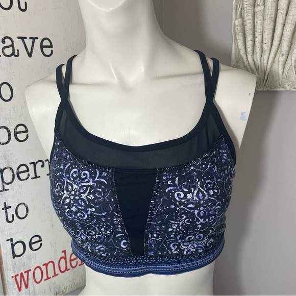 Gaiam boho print sports bra top medium - Picture 1 of 8